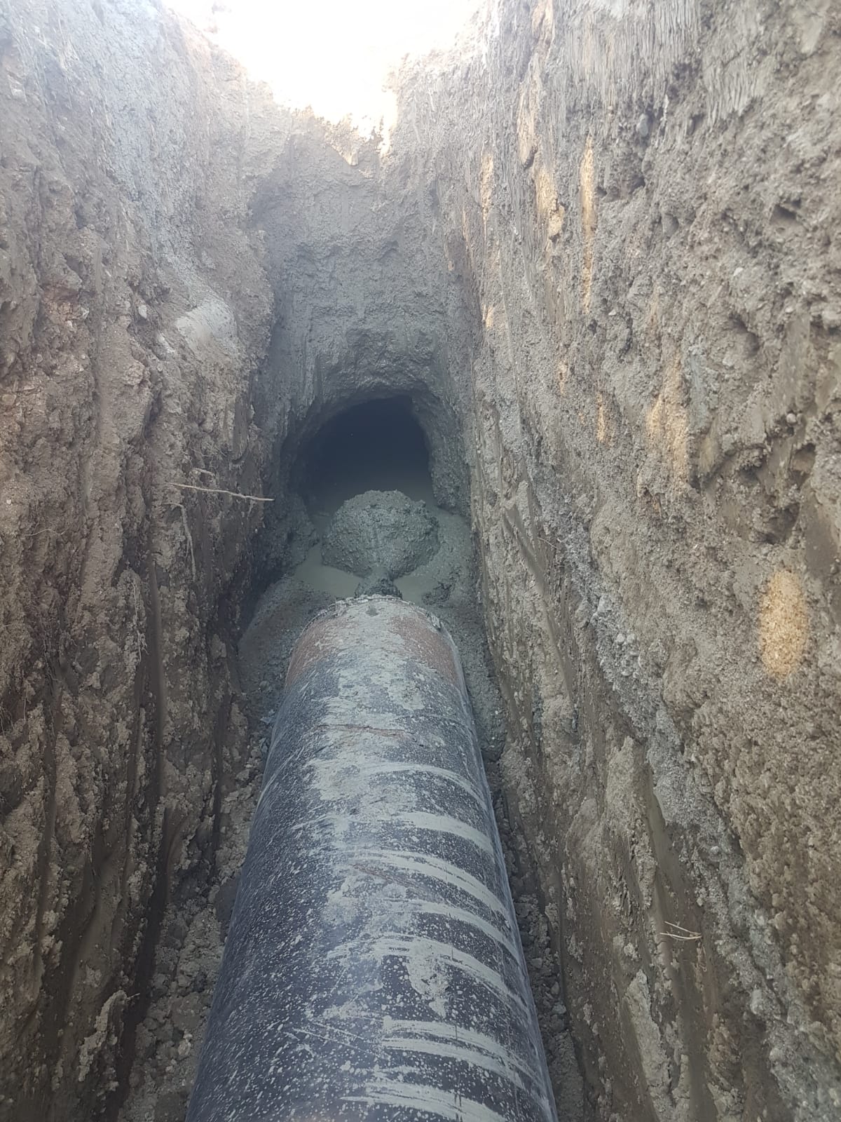 BOTAŞ ANKARA AKYURT LALAHAN 400 MM VE 800 MM ÇELİK BORU GEÇİŞLERİ